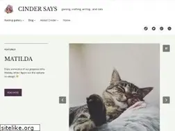 Sites similar to cindersays.net