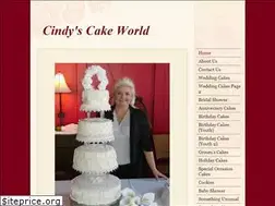 Sites similar to cindyscakeworld.com