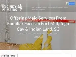 Sites similar to cindysmaids.com