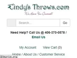 Sites similar to cindysthrows.com