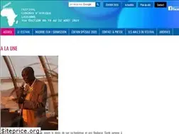 Sites similar to cine-afrique.ch