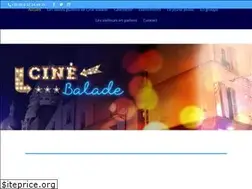 Sites similar to cine-balade.com