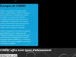 Sites similar to cineac.ca