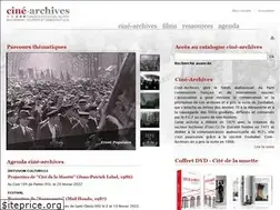 Sites similar to cinearchives.org