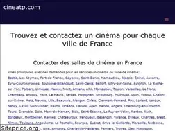 Sites similar to cineatp.com