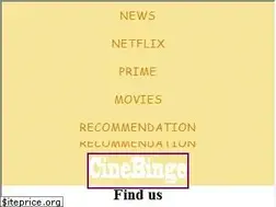 Sites similar to cinebinge.com