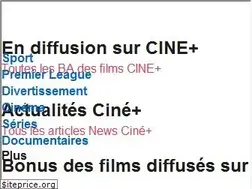 Sites similar to cinecinema.fr
