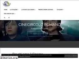Sites similar to cinecircoloromano.it