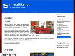 Sites similar to cinecritiker.ch