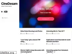 Sites similar to cinedesam.com