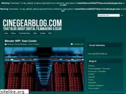 Sites similar to cinegearblog.com
