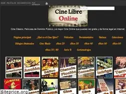 Sites similar to cinelibreonline.blogspot.com
