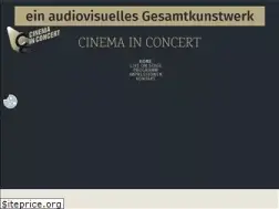 Sites similar to cinema-in-concert.de