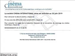 Sites similar to cinema-int.com