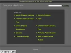 Sites similar to cinemacarnival.com