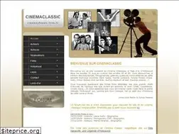 Sites similar to cinemaclassic.free.fr