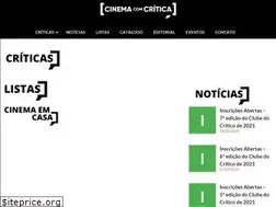 Sites similar to cinemacomcritica.com.br