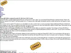 Sites similar to cinemahdappdownload.com