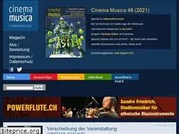 Sites similar to cinemamusica.de