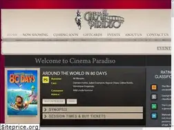 Sites similar to cinemaparadiso.com.au