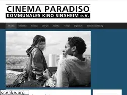 Sites similar to cinemaparadiso.de