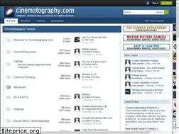 Sites similar to cinematography.com