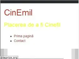 Sites similar to cinemil.ro