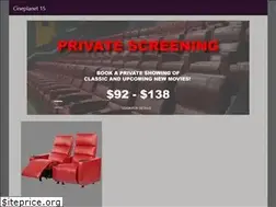 Sites similar to cineplanet15.com
