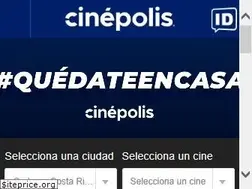 Sites similar to cinepolis.co.cr