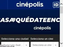 Sites similar to cinepolis.com.gt