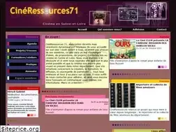 Sites similar to cineressources71.net