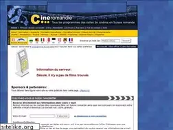 Sites similar to cineromandie.ch