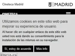 Sites similar to cinetecamadrid.com