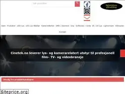 Sites similar to cinetek.no