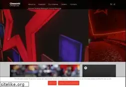 Sites similar to cineworldplc.com