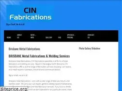 Sites similar to cinfabrications.com.au