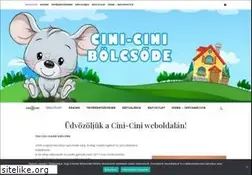 Sites similar to cinijatszohaz.hu