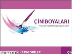 Sites similar to ciniseramikboyalari.com