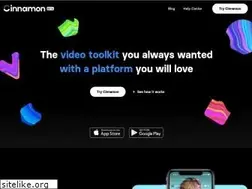 Sites similar to cinnamon.video