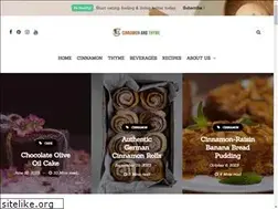 Sites similar to cinnamonandthyme.com