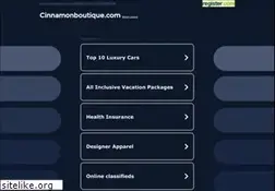 Sites similar to cinnamonboutique.com
