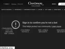 Sites similar to cinnamonhotels.com