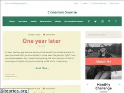 Sites similar to cinnamonsunrise.com