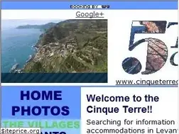 Sites similar to cinqueterreonline.com