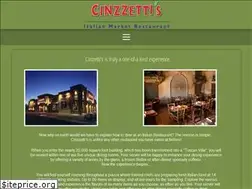 Sites similar to cinzzettis.com