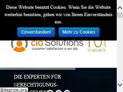 Sites similar to cio-solutions.de