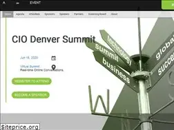 Sites similar to ciodenversummit.com