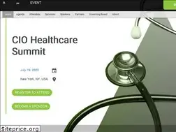 Sites similar to ciohealthcaresummit.com