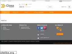 Sites similar to ciosa.cr