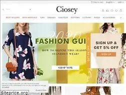 Sites similar to ciosey.com